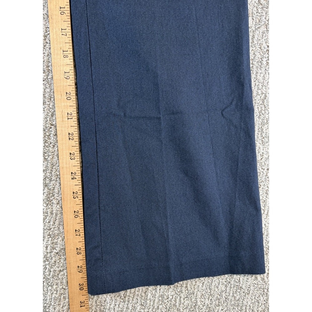 Lane Bryant Navy Blue Women's‎ Wide-Leg Dress Pants Stretch Size 16R EUC 36x30 - Picture 5 of 6